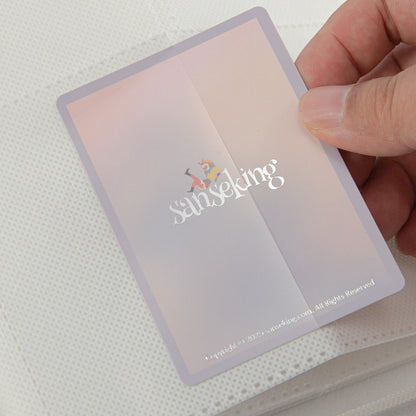 4/9/12-Pocket PU Card Binder White | Premium Trading Card Album Sanseking 4/9/12-Pocket PU Card Binder White | Premium Trading Card Album Sanseking