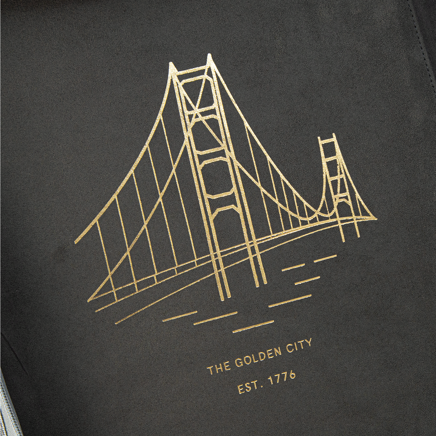 ARK-05 gold foil Golden Gate Bridge inner design
