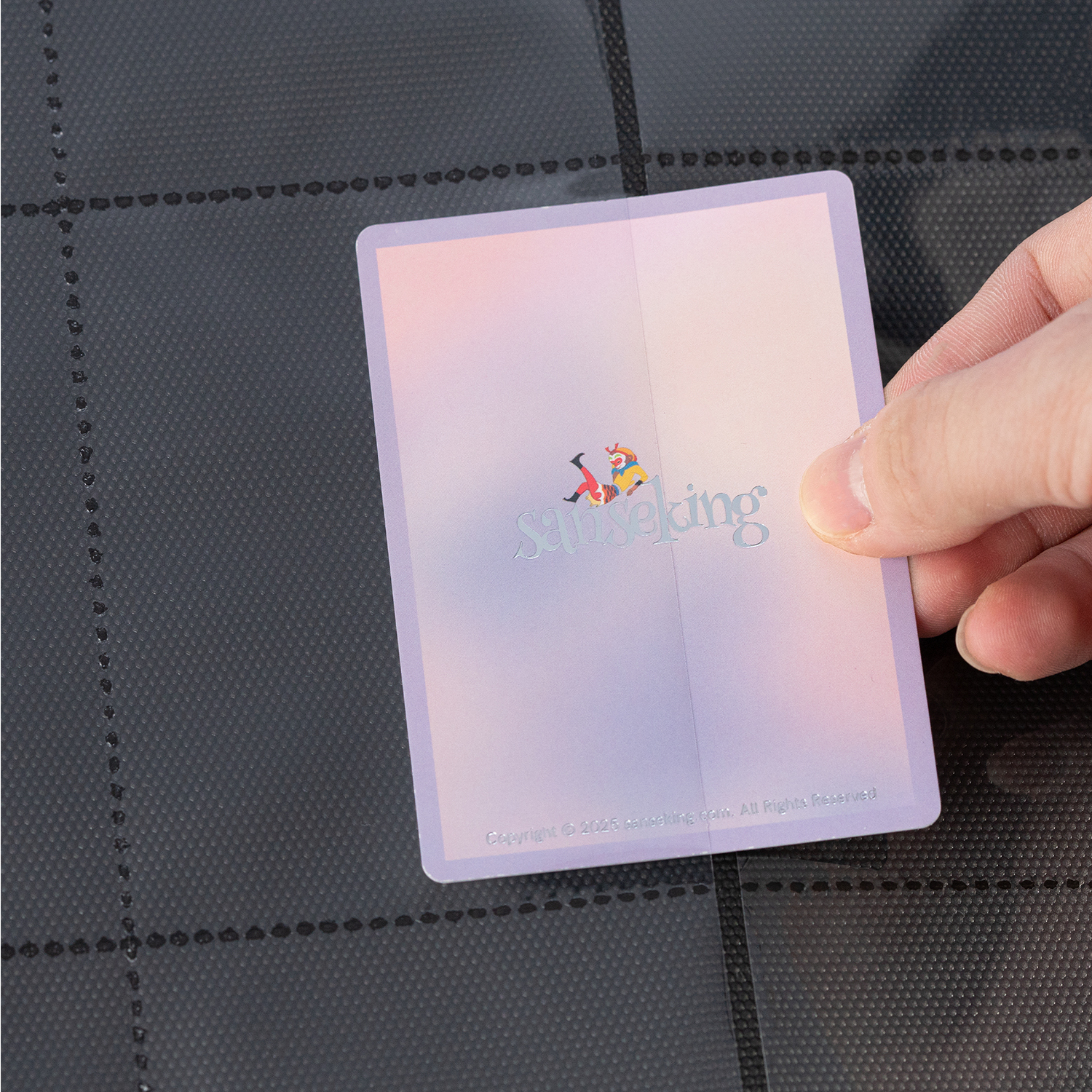 ARK-05 trading card pocket detail