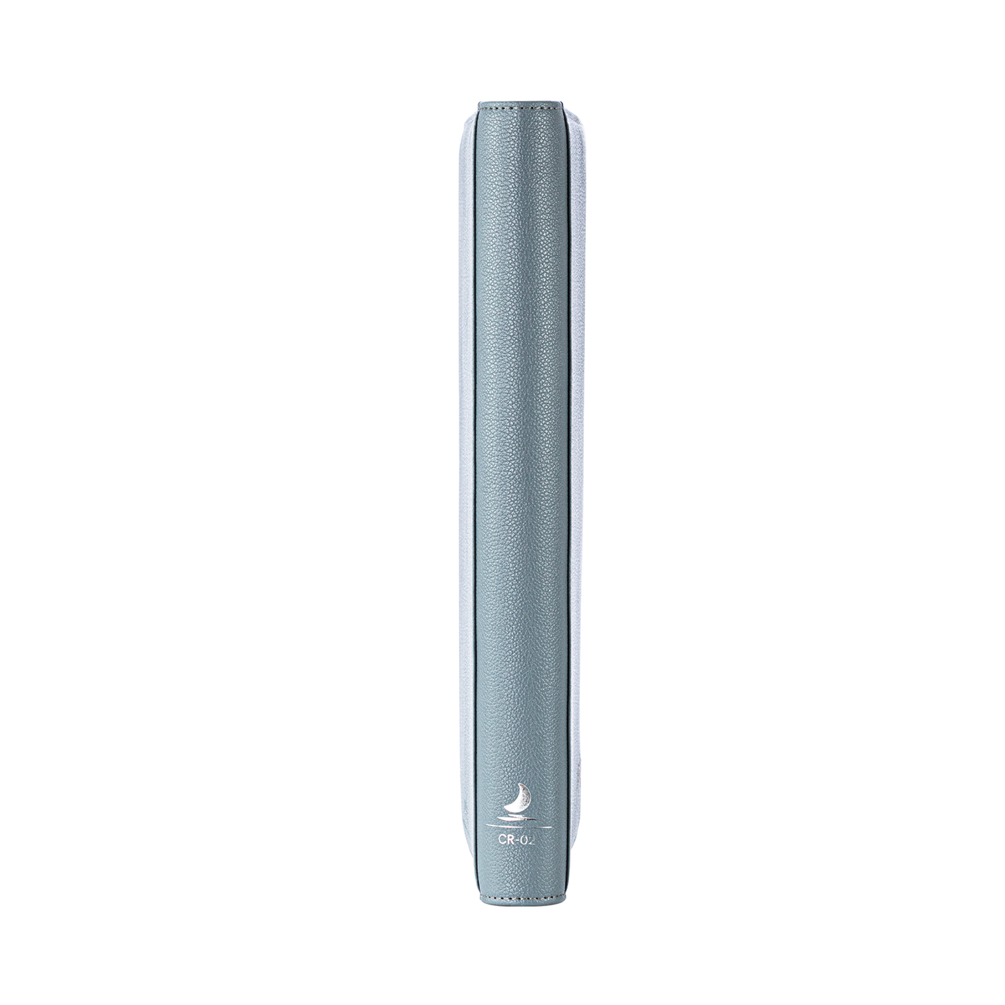 AUREX CR-02 grey card binder spine view