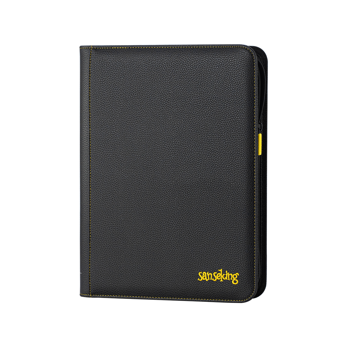AXIS-01 Black 9-Pocket Trading Card Binder – closed front view