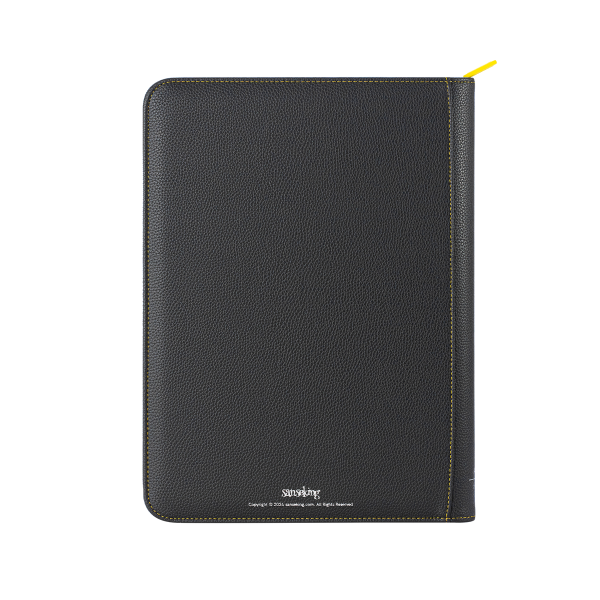 AXIS-01 Black 9-Pocket Trading Card Binder – back cover view