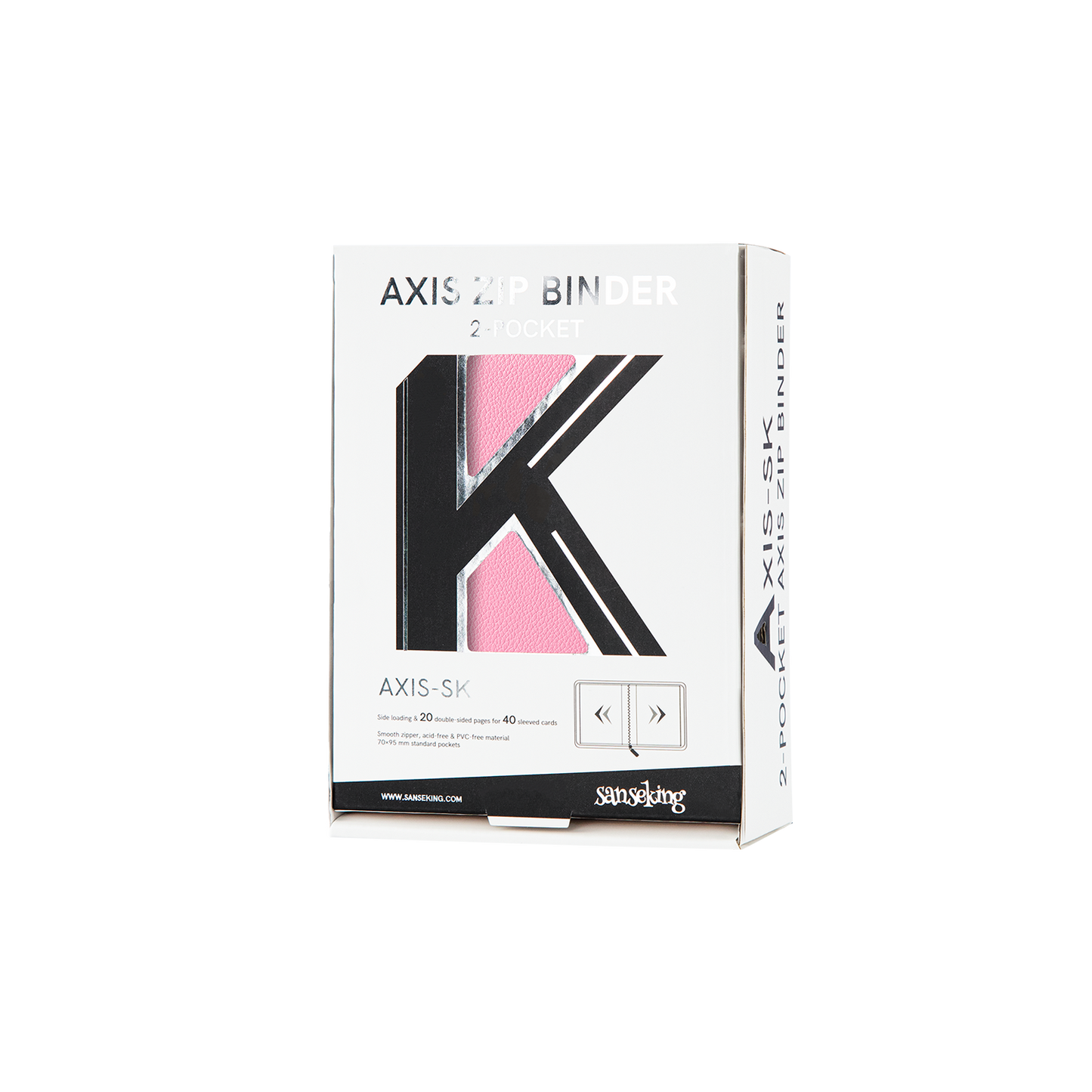 AXIS-SK Pink Binder Series – One Pocket & Two Pockets