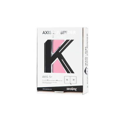 AXIS-SK Pink Binder Series – One Pocket & Two Pockets