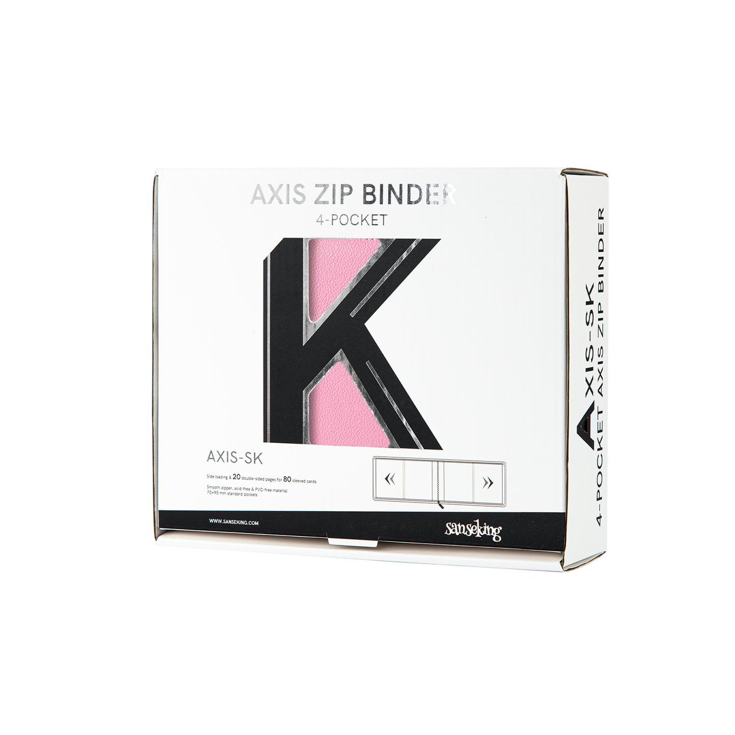 AXIS-SK Pink Binder Series – One Pocket & Two Pockets