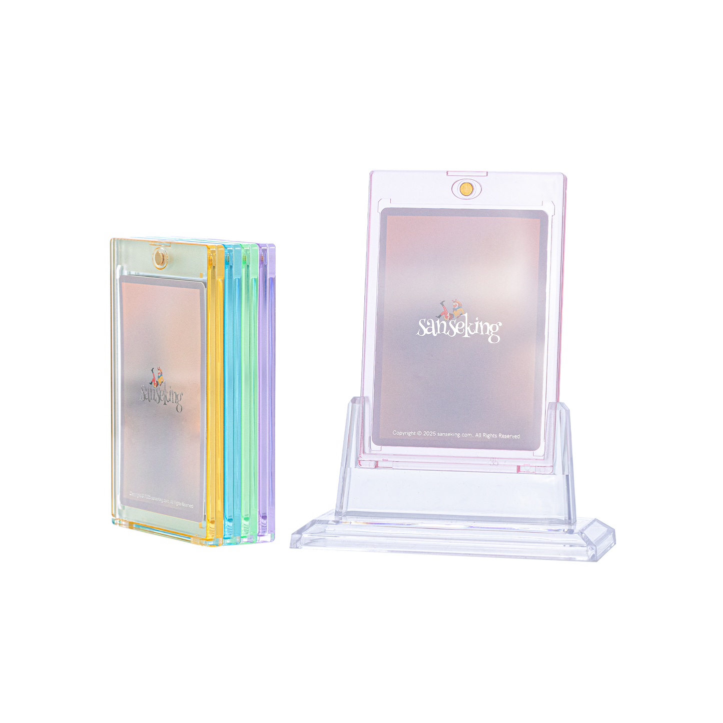 Sanseking Colorways 35pt Magnetic Card Holders in five colors - view 5