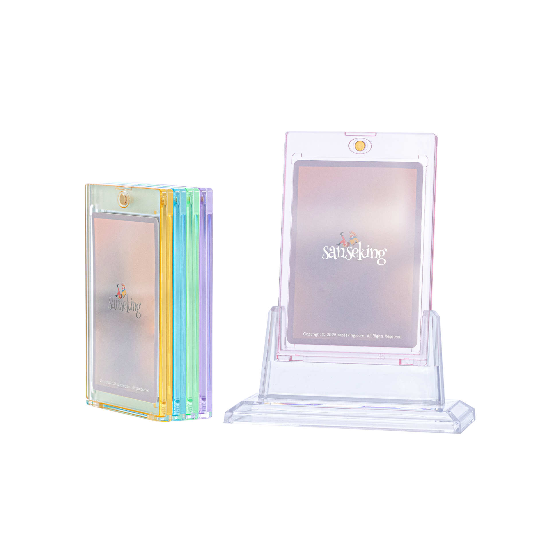 Sanseking Colorways 35pt Magnetic Card Holders in five colors - view 5