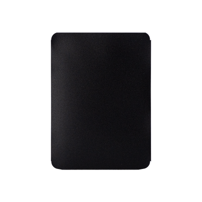 Love Heart-Shape Laser Flashing Rounded Card Sleeves – Black solid-color back