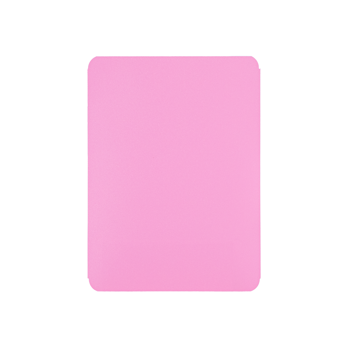 Love Heart-Shape Laser Flashing Rounded Card Sleeves – Pink solid-color back