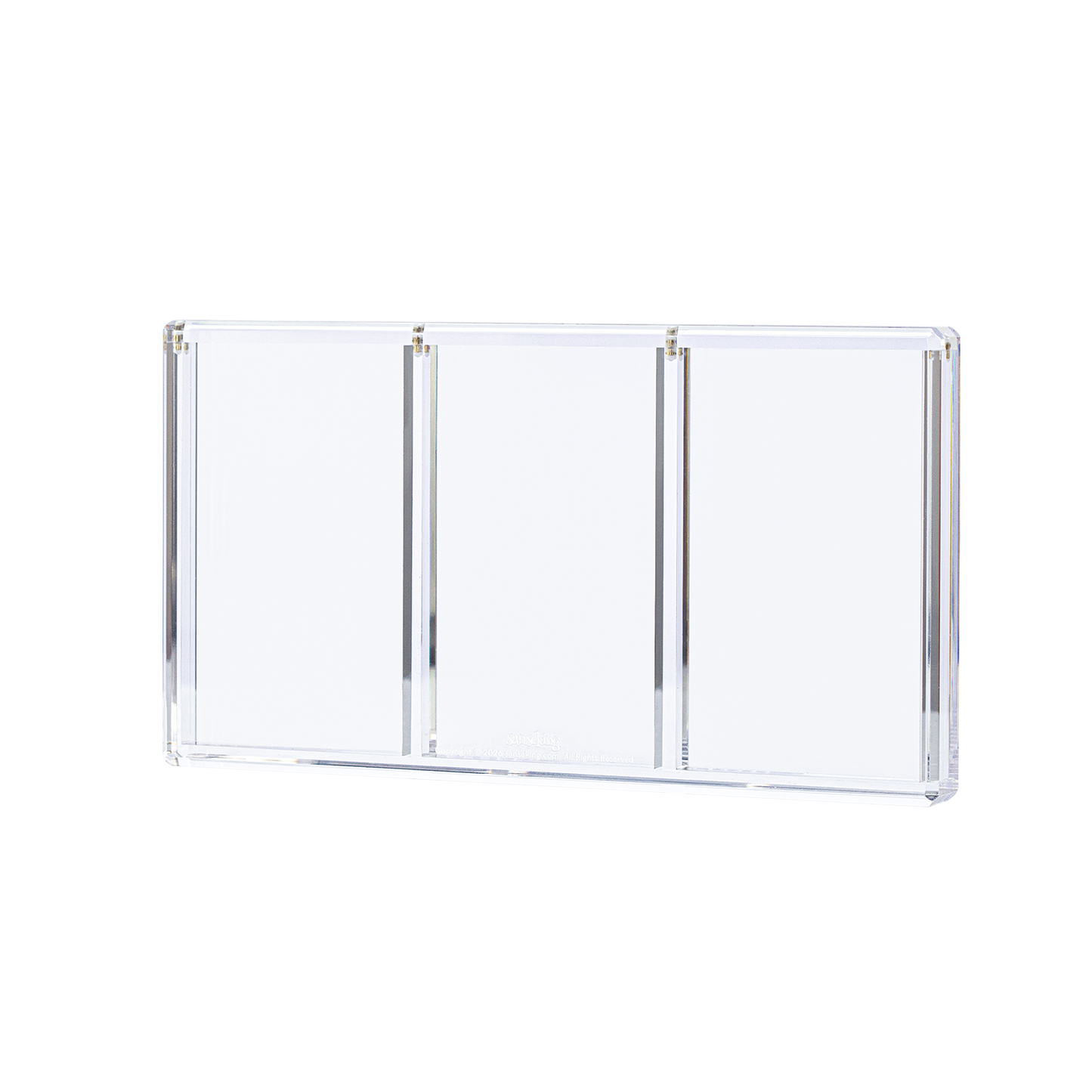 Clear Sanseking 3-slot acrylic graded card display case - view 8
