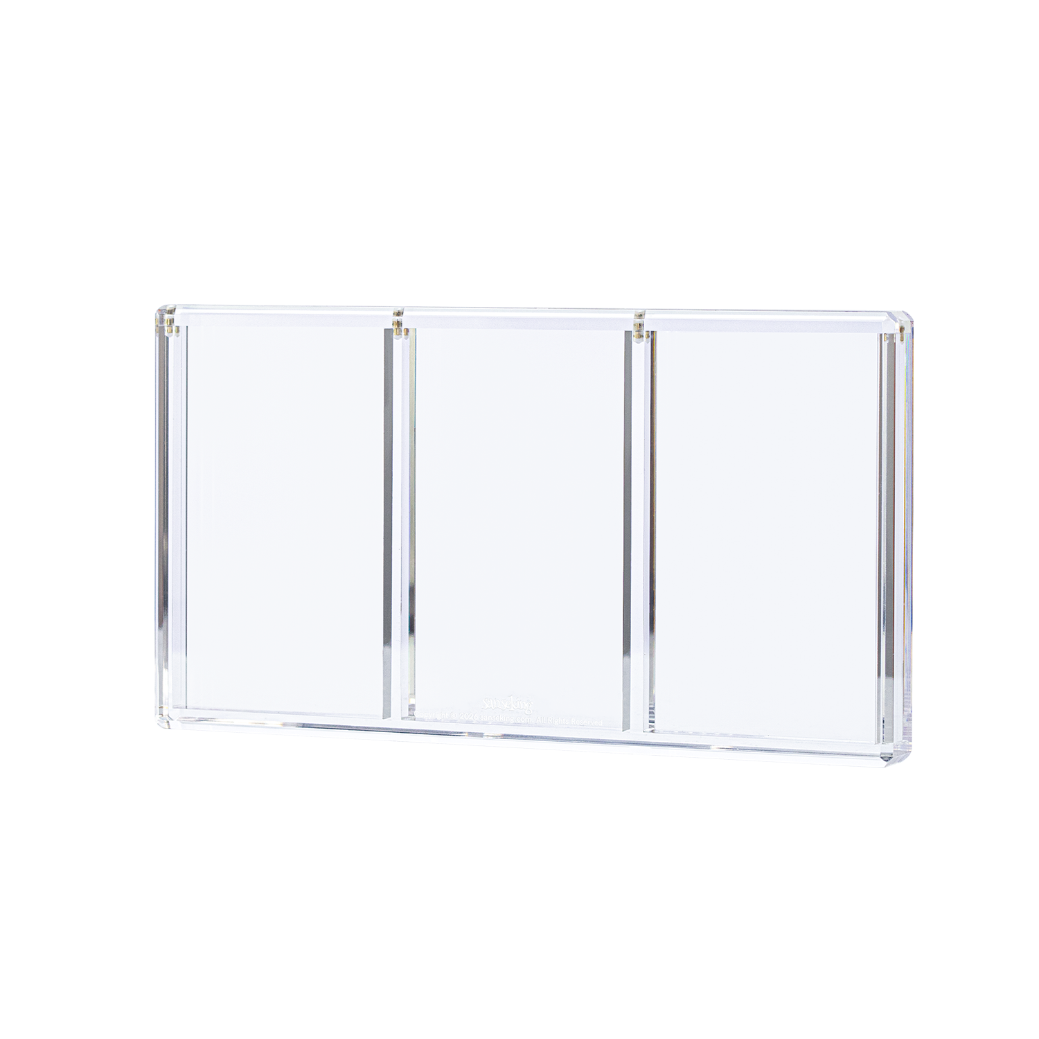Clear Sanseking 3-slot acrylic graded card display case - view 8