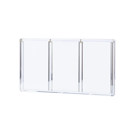 Clear Sanseking 3-slot acrylic graded card display case - view 8