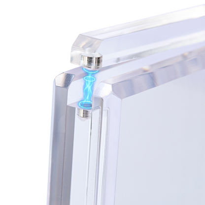 Clear Sanseking 3-slot acrylic graded card display case - view 9