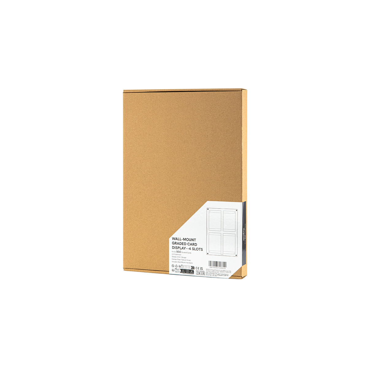 Sanseking 4-slot SGC graded card display frame packaging