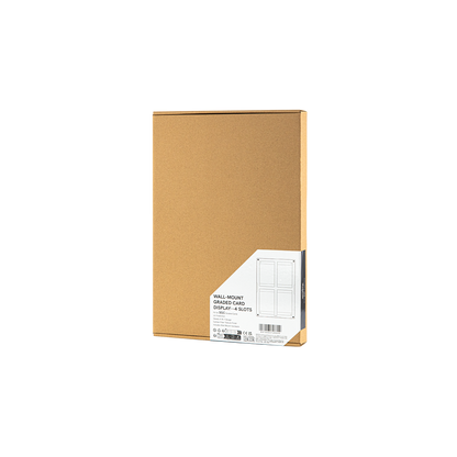 Sanseking 4-slot SGC graded card display frame packaging
