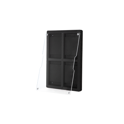 Sanseking 4-slot SGC graded card display frame open magnetic panel
