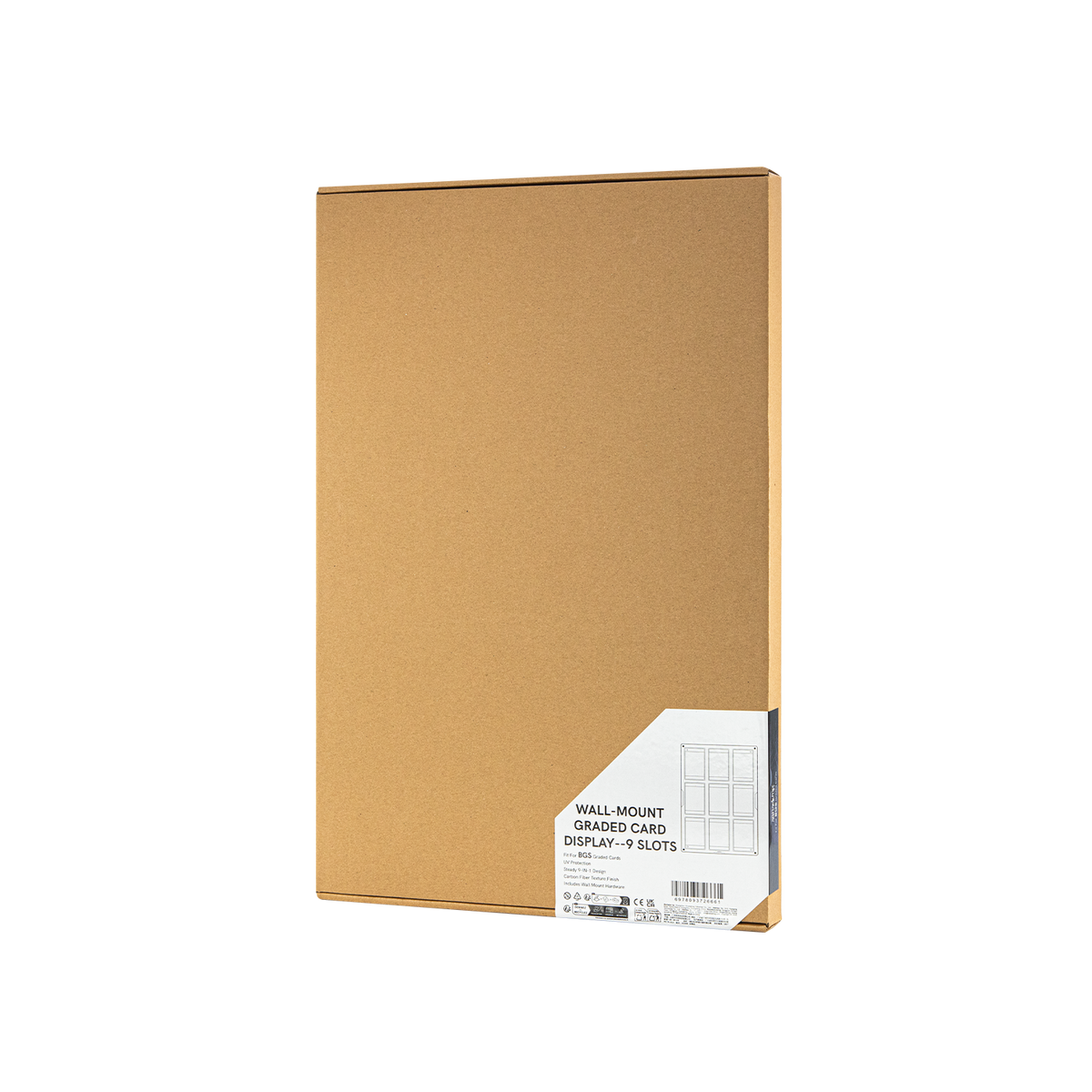 Sanseking 9-slot BGS graded card display frame packaging