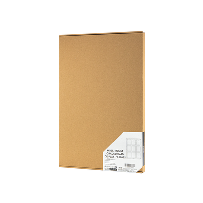 Sanseking 9-slot BGS graded card display frame packaging