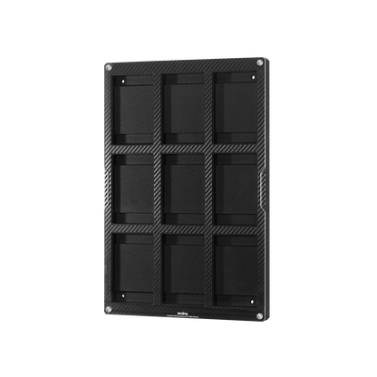 Sanseking 9-slot BGS graded card display frame acrylic front view