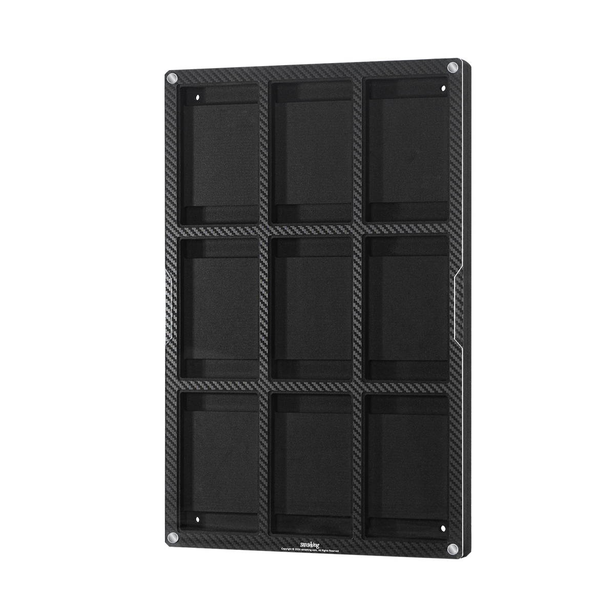 Sanseking 9-slot FangXia PSA slab protector display frame open magnetic panel