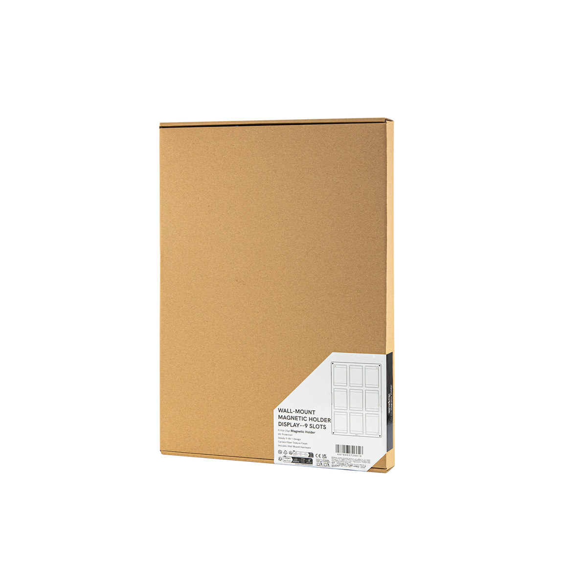 Sanseking 9-slot 35pt magnetic card holder display frame packaging
