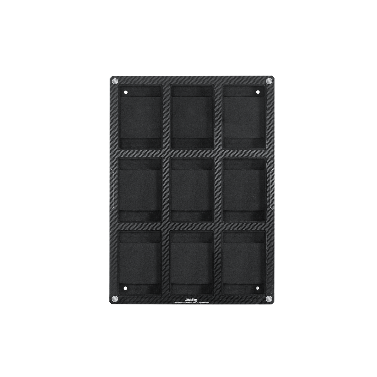 Sanseking 9-slot 35pt magnetic card holder display frame EVA insert