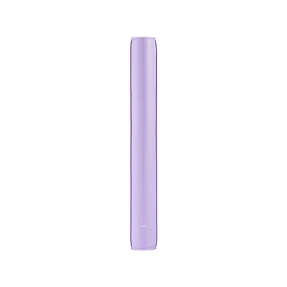 Sanseking AXIS-SK Purple 9-pocket trading card binder spine view