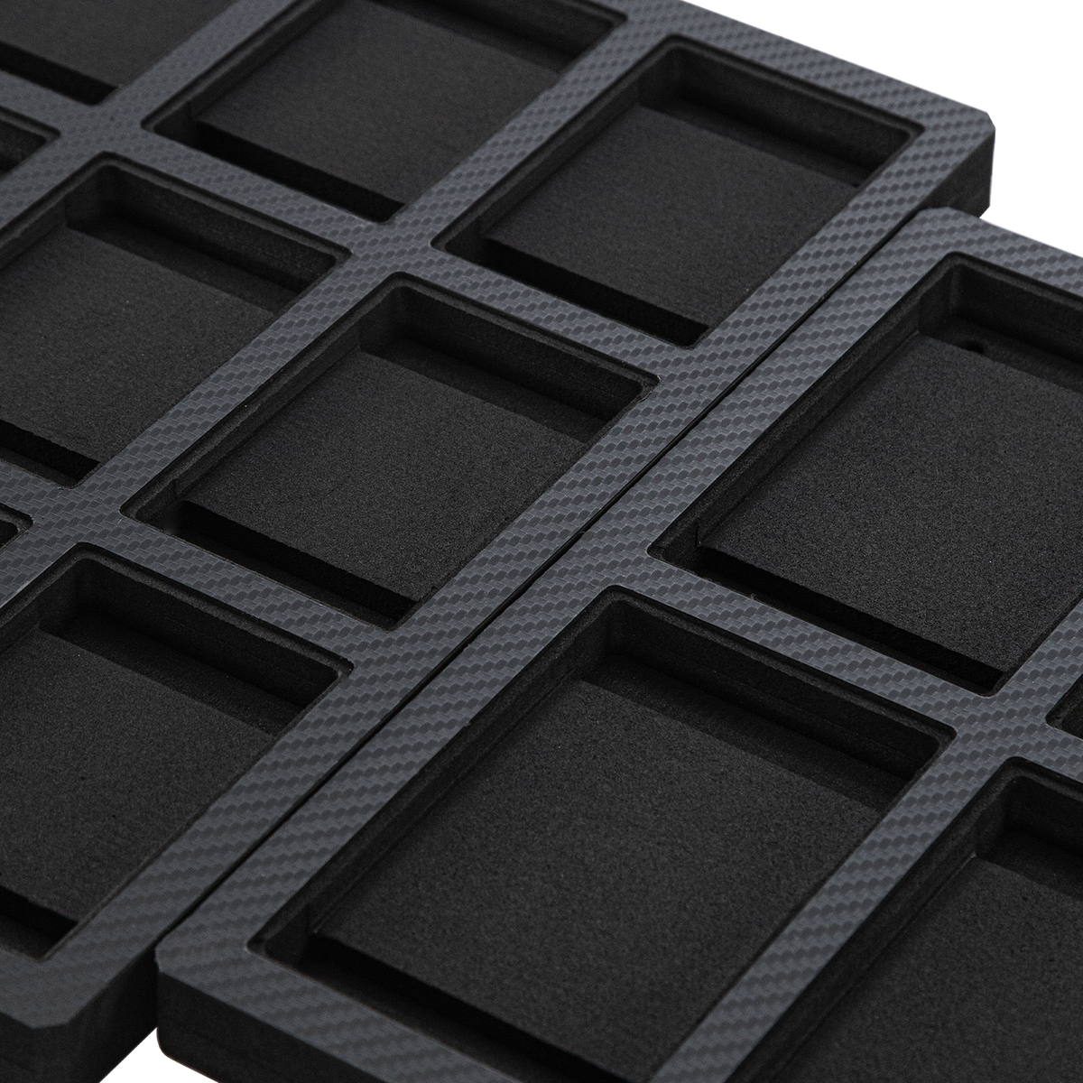 Soft EVA inserts for graded card and magnetic holder display frames