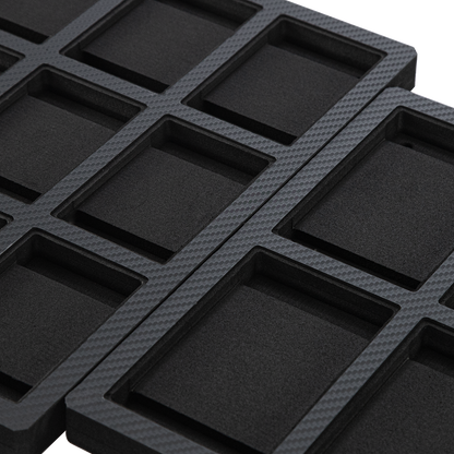 Soft EVA inserts for graded card and magnetic holder display frames