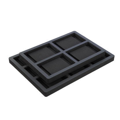 Layered construction of Sanseking card display frame