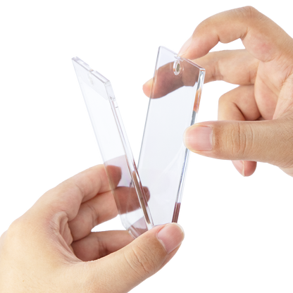Clear Sanseking 35PT magnetic card holder for trading cards - view 1