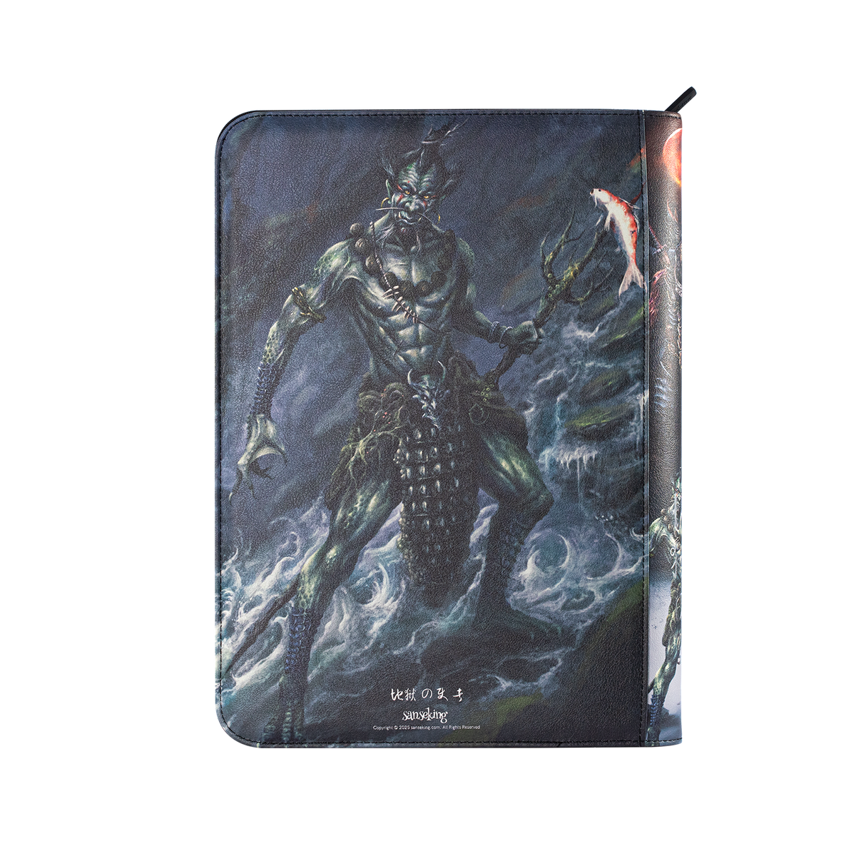 Hellbringer card binder back cover artwork