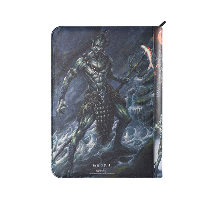 Hellbringer card binder back cover artwork