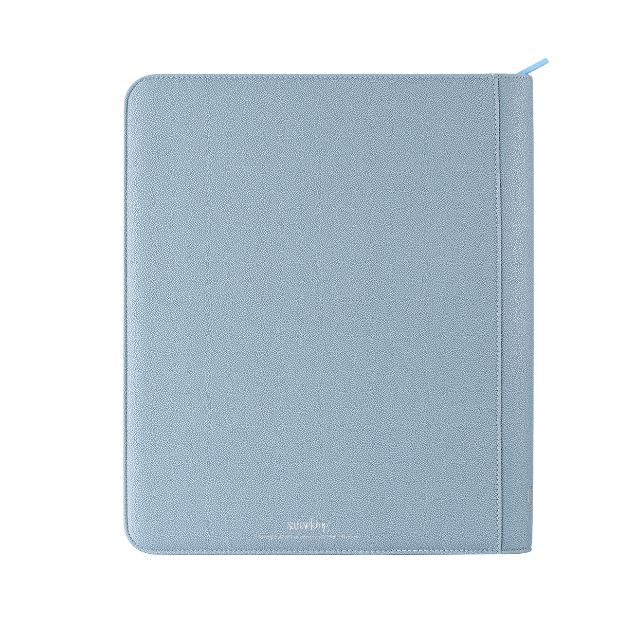 Sanseking PORT Blue 9-pocket toploader binder front view