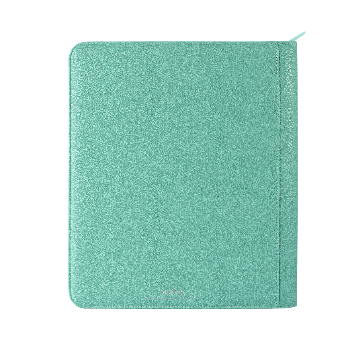 Sanseking PORT Green 9-pocket toploader binder front view