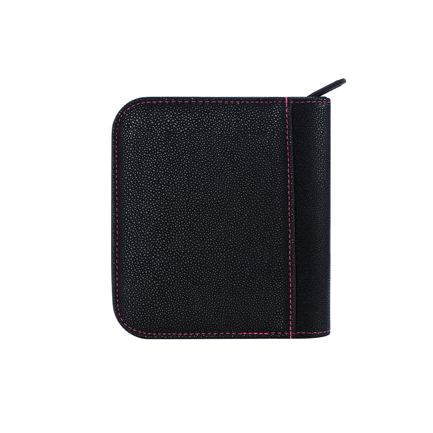 Black Sanseking PORT one-pocket toploader binder detail view 3