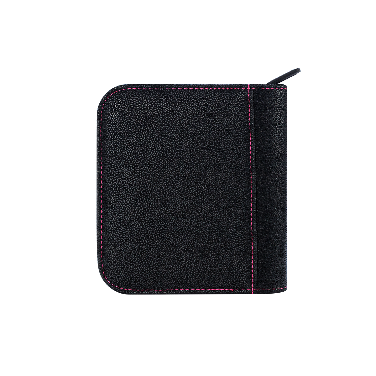 Black Sanseking PORT one-pocket toploader binder detail view 3