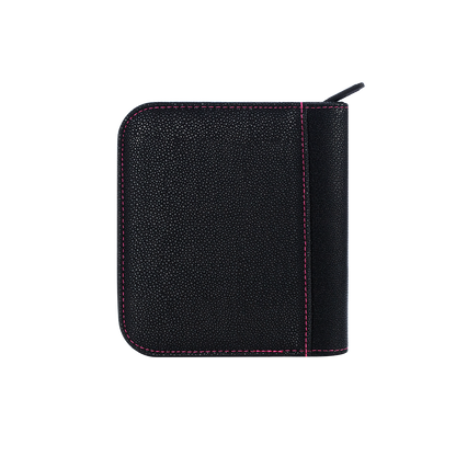 Black Sanseking PORT one-pocket toploader binder detail view 3