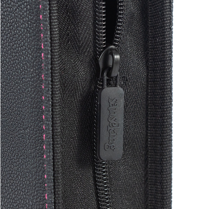 Black Sanseking PORT one-pocket toploader binder detail view 5