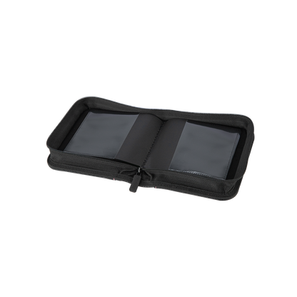 Black Sanseking PORT one-pocket toploader binder detail view 10