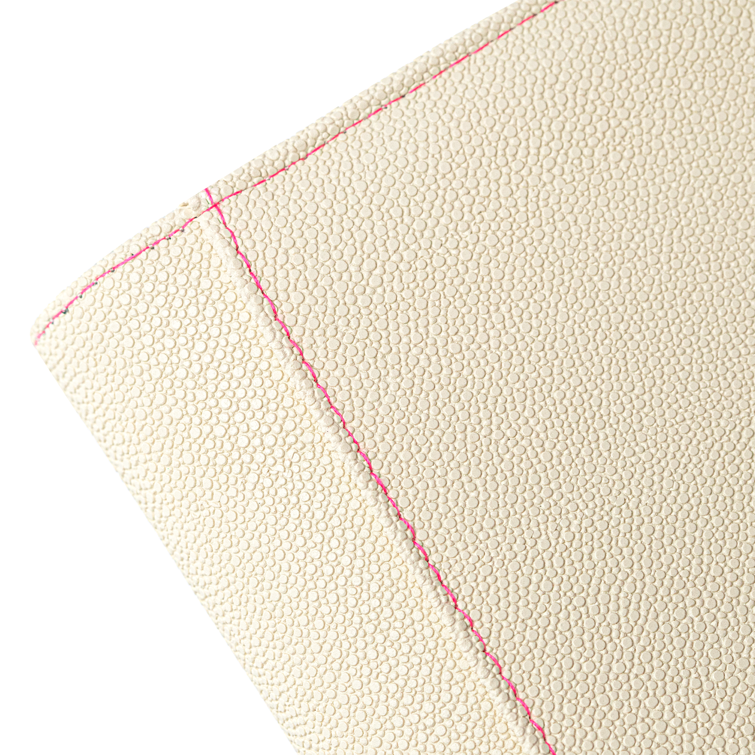White Sanseking PORT one-pocket toploader binder detail view 7
