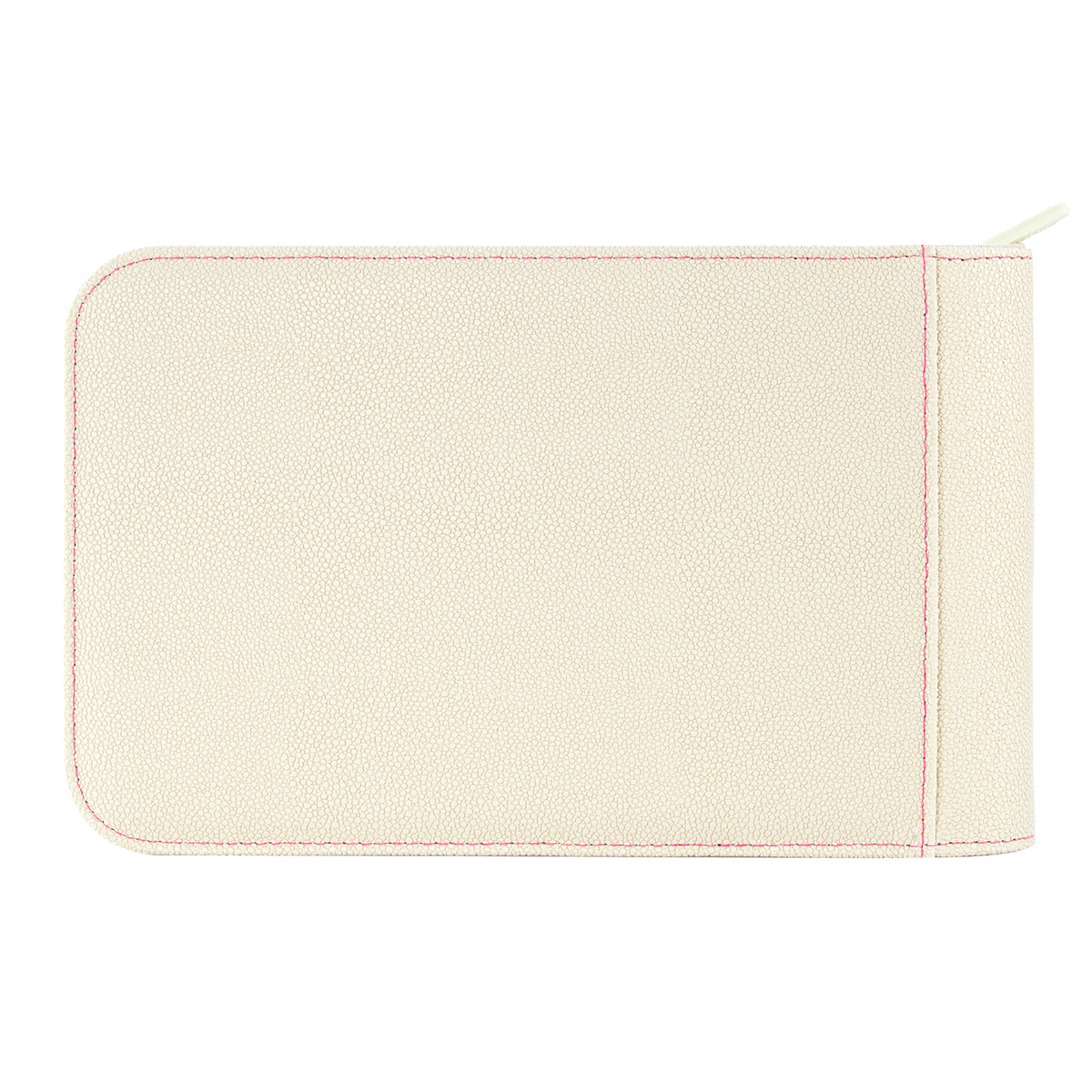 White Sanseking PORT two-pocket toploader binder detail view 14