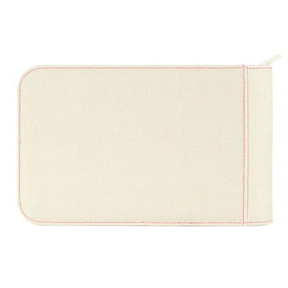 White Sanseking PORT two-pocket toploader binder detail view 14