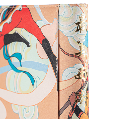 Three Battles with the White Bone Demon binder edge and cover artwork