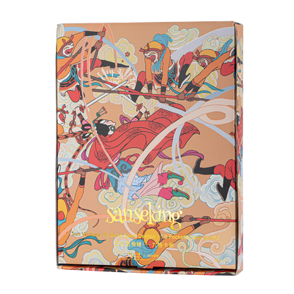 Three Battles with the White Bone Demon binder retail color box