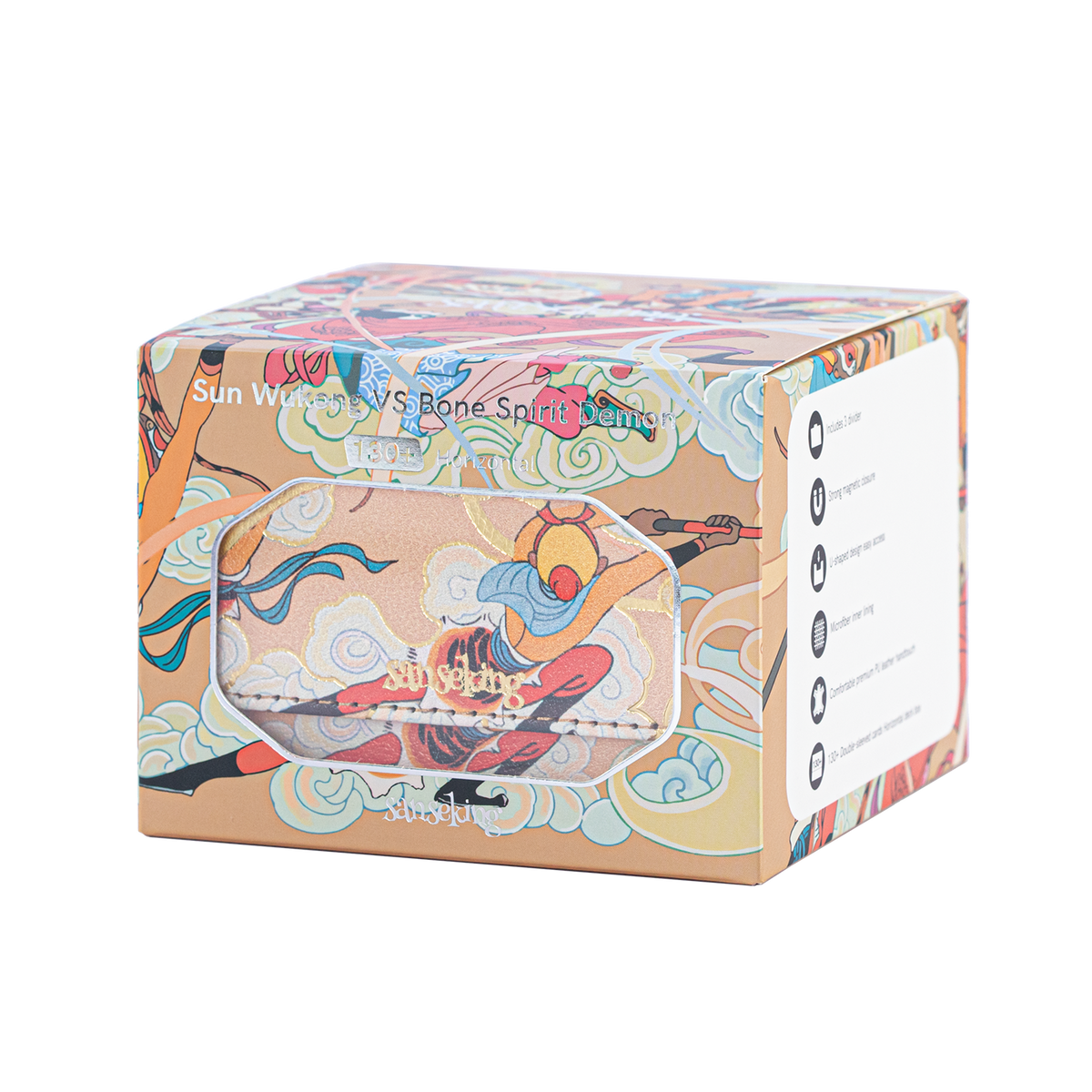 Three Battles with the White Bone Demon deck box retail packaging