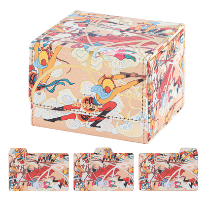 Three Battles with the White Bone Demon deck box side and top views