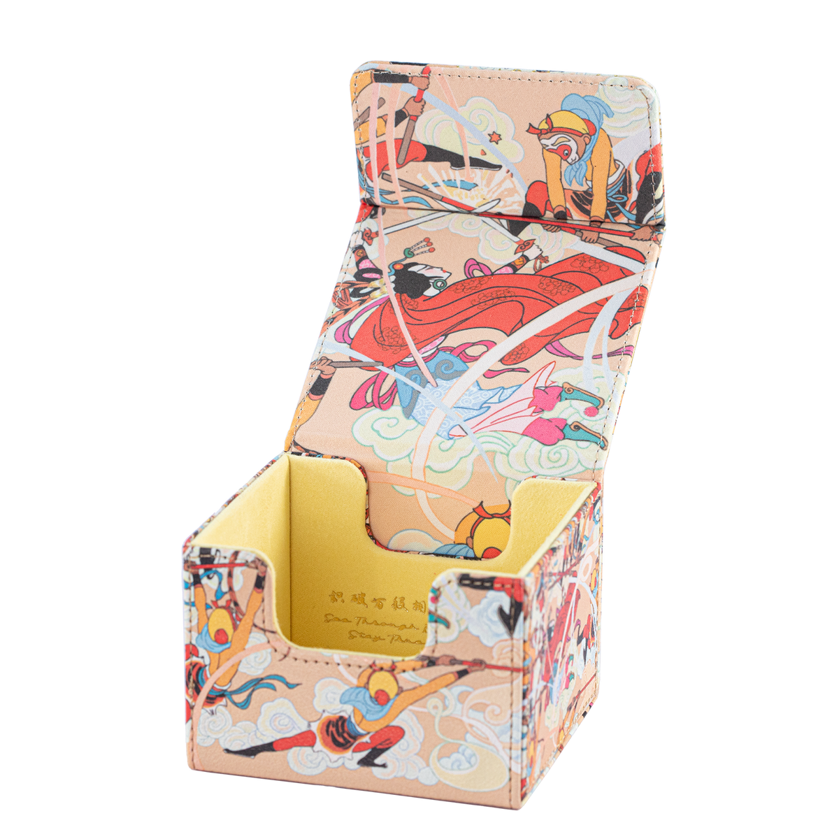 Three Battles with the White Bone Demon deck box open front view