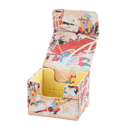 Three Battles with the White Bone Demon deck box open front view