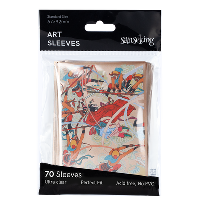 Three Battles with the White Bone Demon 70 card sleeves retail pack